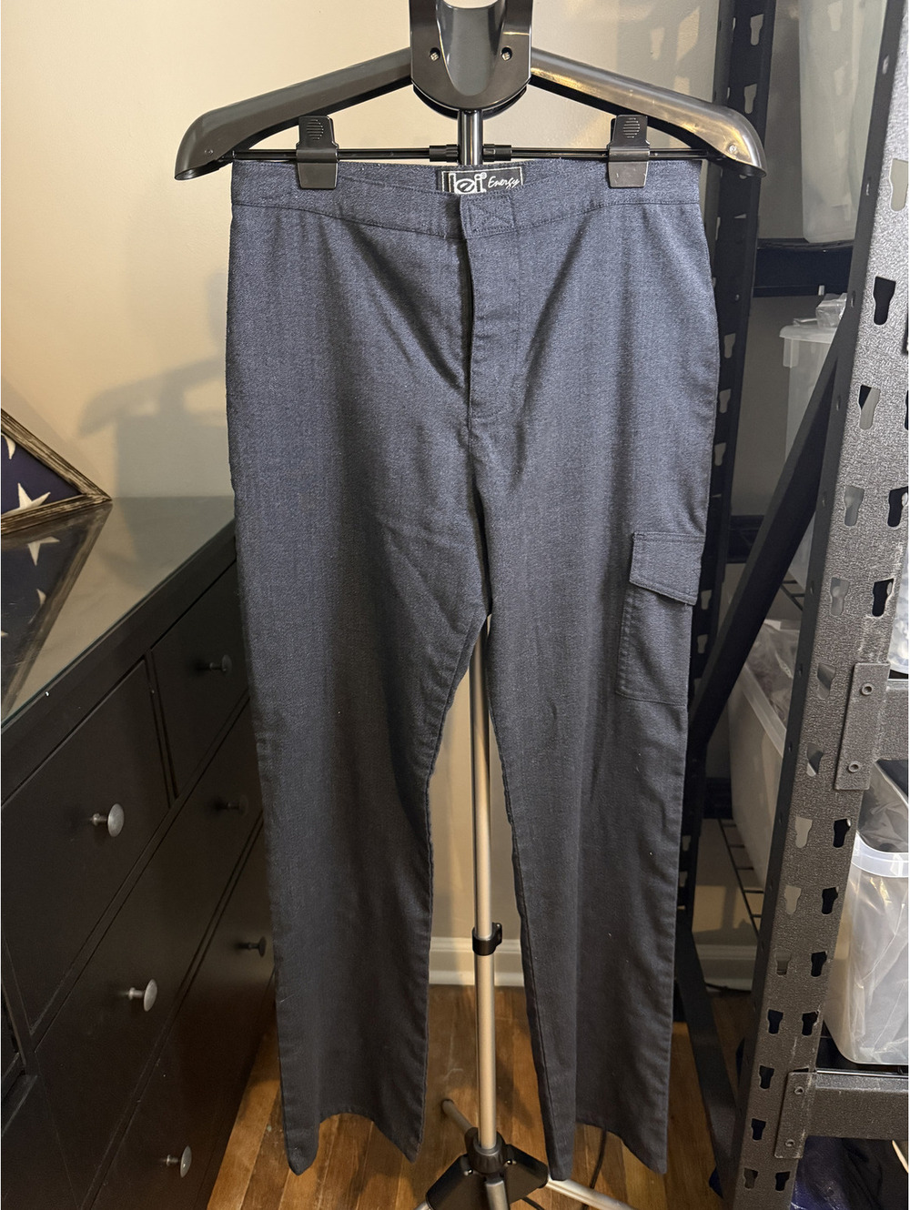 L.E.I. Energy Circa 1999 Y2K Dark-Navy/Black Cargo Pants Juniors Size 9